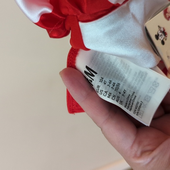 Minnie Mouse Costume 4T - Picture 8 of 8